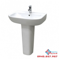 Chậu Lavabo Inax L-298V/L-298VD Treo Tường Chân Dài