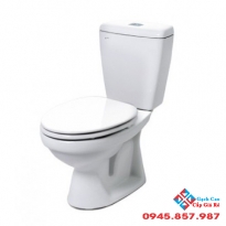 Bồn Cầu INAX C-108VA 2 Khối Xả Nhấn Nắp Thường