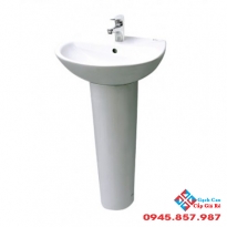 Lavabo Treo Tường Inax L-285V/L-288VD Kèm Chân Dài