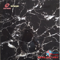 GẠCH LÁT NỀN 50X50 ĐEN VÂN TRẮNG KE50118P