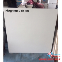 GẠCH BÓNG KIẾNG 1MX1M ĐÁ TRẮNG TRƠN 2 DA