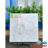Gạch lát nền 1m x 1m  đá bóng kiếng vân xám giá rẻ