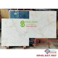 Gạch lát nền 100x100 ấn độ bóng kiếng vân đá 