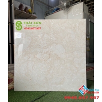 Gạch lát nền vân đá vàng bóng kiếng cao cấp 100x100 ấn độ