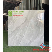 Gạch tasa lát nền 100x100 màu xám vân đá cao cấp