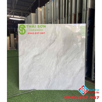 Gạch lát nền tasa 100x100 vân đá xám bóng kiếng
