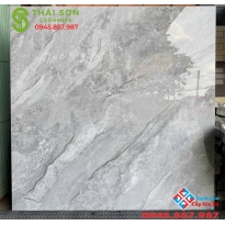 Gạch trung quốc 100x100 vân xám  khắc kim cao cấp