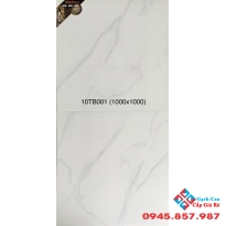 Gạch khổ lớn 100x100 trắng mây đồng chất