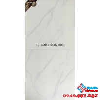 Gạch khổ lớn 100x100 trắng mây đồng chất
