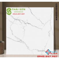 Gạch lát nền 120x120 ấn độ vân đá trắng bóng kiếng