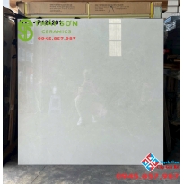 Gạch lát nền 120x120 Viglacera bóng kiếng màu xám nhẹ