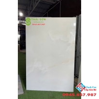 Gạch lát nền ấn độ 120x180 bóng kiếng giả đá Onyx Bạch Ngọc 
