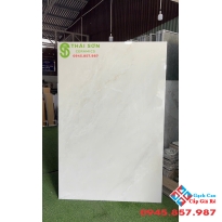 Gạch lát nền ấn độ 120x180 bóng kiếng xám Tivan Grey