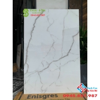 Gạch nhập khẩu lát nền ấn độ 120x180 trắng vân mây bóng kiếng giá rẻ