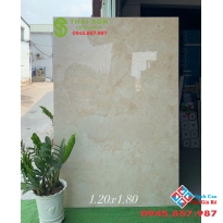 Gạch 120x180 đá bóng kiếng ốp lát vân vàng kem cao cấp