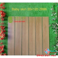 Gạch gỗ 20x120 lót sàn nhập khẩu 2886