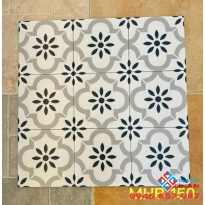 Gạch bông hoa trắng 20x20 lát nền