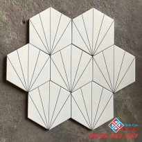 Gạch lát nền lục giác 20x30 nhập khẩu