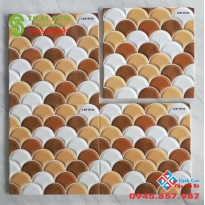 Gạch 30x30 vẩy cá vân nổi 3D cao cấp chính hãng