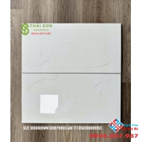 Gạch ốp tường cmc 30x60 bóng kiếng trắng vân mây giá rẻ