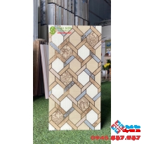 Gạch 30x60 nhũ vàng ốp trang trí phòng khách đẹp mới nhất
