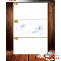 Gạch men ốp tường 30x60 bộ vân trắng mây