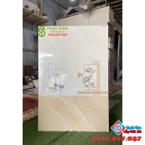 Bộ ốp tường đậm nhạt đá bóng kiếng 30x60 cao cấp