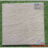 Gạch đá lát nền 40x40 xám giả cổ