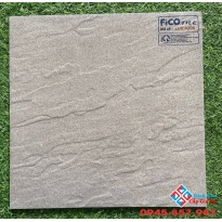 Gạch đá lát nền 40x40 xám giả cổ