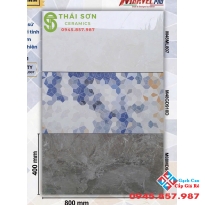 Gạch ốp phòng khách 40x80 apodio siêu bóng cao cấp