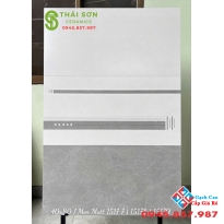 Gạch men mờ vitto 40x80 ốp tường phòng khách
