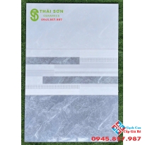 Gạch ốp tường 40x80 phương nam tông xám đậm nhạt