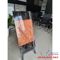 Gạch lót cầu thang 47x120 ánh kim vàng trung quốc