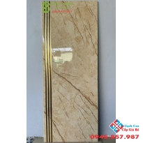 Gạch lát cầu thang 47x120 trung quốc màu vàng khắc kim 