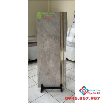 Gạch cầu thang 47x120 trung quốc màu xám nâu trầm