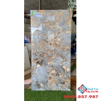 Gạch bóng kính ấn độ lót phòng khách 60x120 đẹp