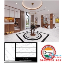 Gạch nhập khẩu 600x1200 bóng kính tông trắng xám