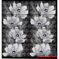Gạch ốp lát ấn độ 600x1200 bông hoa văn trang trí đẹp