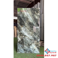 Gạch bóng kiếng 60x120 lát nền màu xanh ngọc bích
