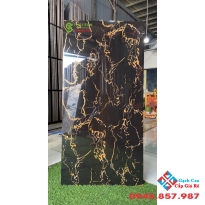 Tốp 6 mẫu gạch nhập khẩu khắc kim vàng 60x120 tông đen cam mới nhất