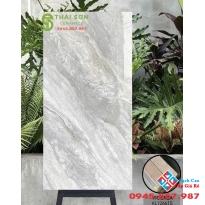 Gạch vicenza 60x120 bóng kiếng lát nền phòng khách