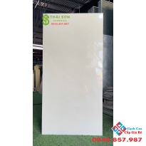 Gạch cmc lát nền 60x120 bóng kiếng màu kem vàng