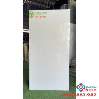 Gạch cmc lát nền 60x120 trắng vân mây bóng kiếng