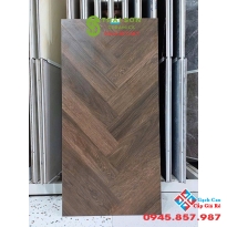 Gạch giả gỗ xương cá 60x120 lát nền phòng ngủ