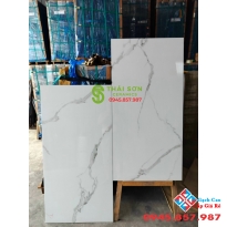 Gạch bóng kiếng 60x120 nhập khẩu vân trắng mây giá tốt