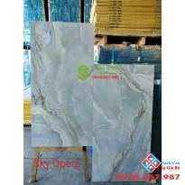 Gạch lát nền 60x120 ấn độ bóng kiếng SKy Opera