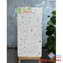 Gạch lát nền 60x120 matt mờ terrazzo cao cấp