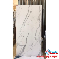Gạch 60x120 đá mờ trắng vân mây
