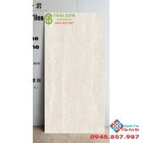 Gạch 60x120 travertine màu kem matt mịn