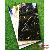 Gạch trung quốc 60x120 đen vân vàng cao cấp